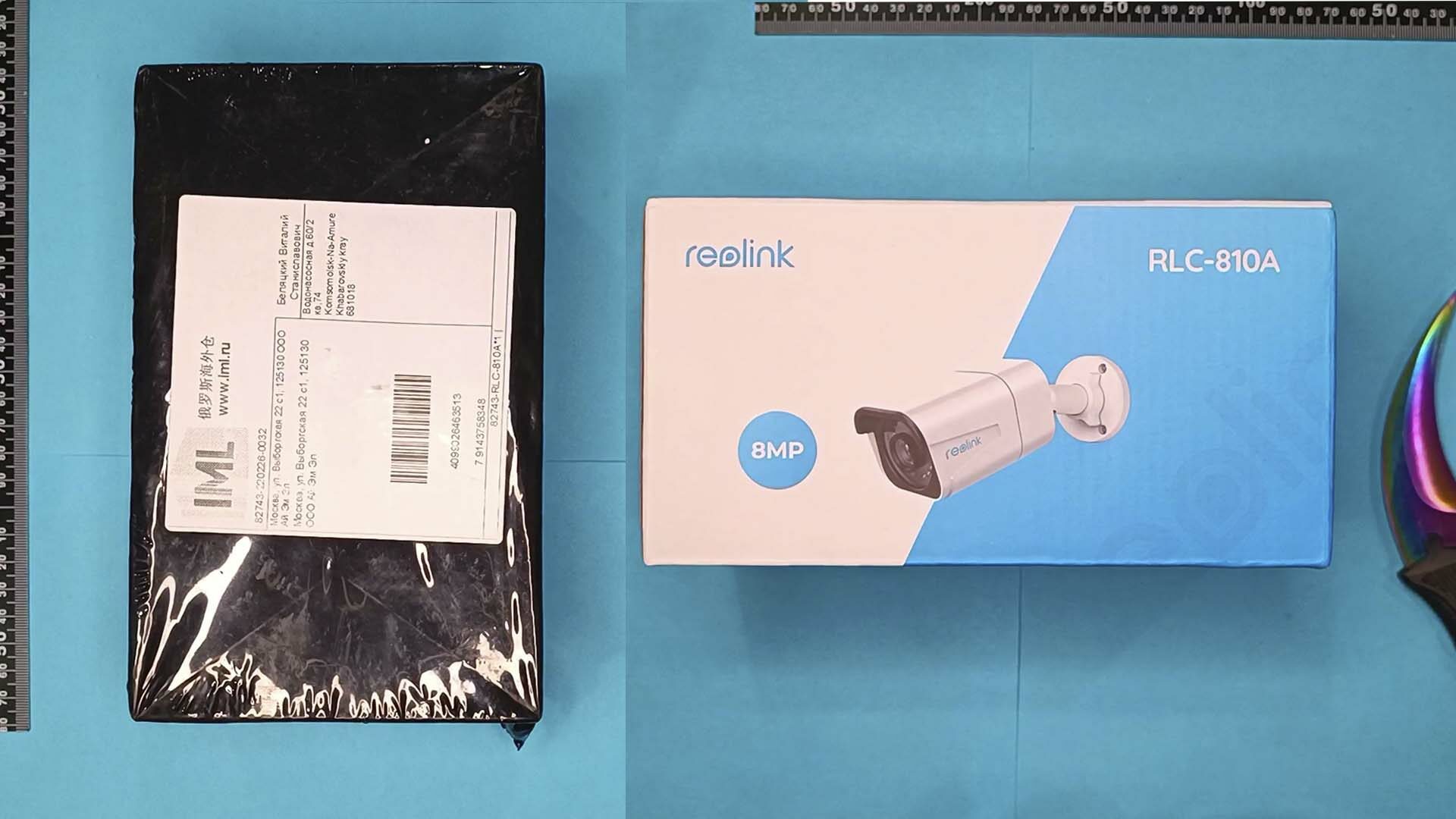Распаковка камеры Reolink RLC-810A